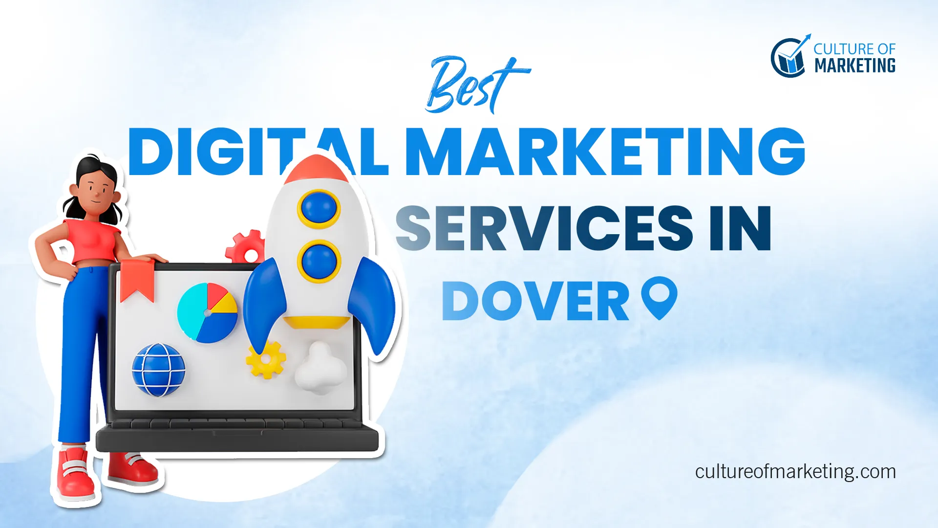 Banner showing best digital marketing services available in Dover